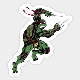 Raph attacks! Sticker